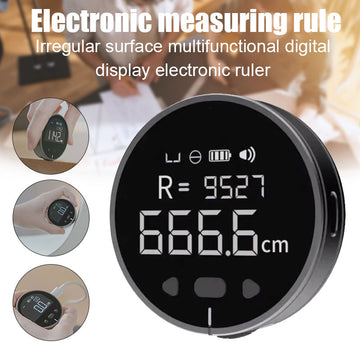 Distance Measuring Instrument Electronic Measuring Ruler Tape Measure High Definition Digital LCD High Precision Electronic Measuring Ruler Tools